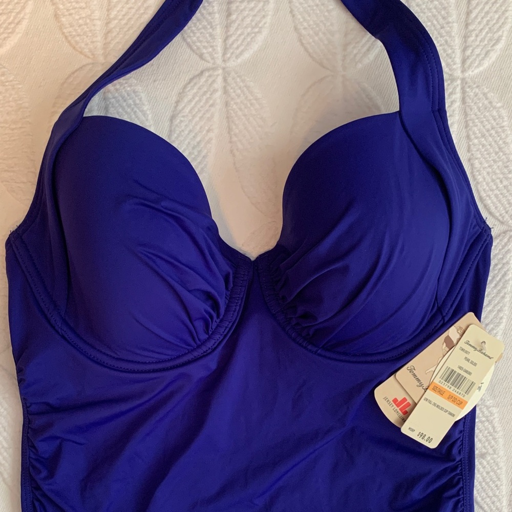 Tommy Bahama pearl solids Tankini Sm/DD cup